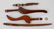 Group Of Four Treenware Items