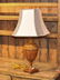 Painted Wood Neoclassical Style Urn Form Lamp