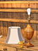 Painted Wood Neoclassical Style Urn Form Lamp - 2