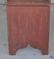 American Country Red Painted Blanket Chest - 4