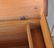 American Country Red Painted Blanket Chest - 6