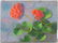"Geraniums" Oil on Canvas