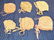 Group Vintage Silk, Linen & Lace Baby Clothing - 4