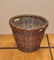 Large Woven Splint Handled Basket - 2