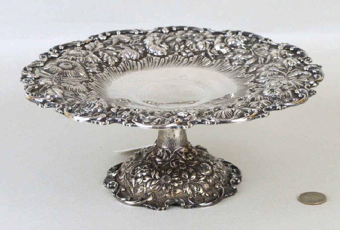 Stieff Sterling Repousse Tazza (1 of 5)