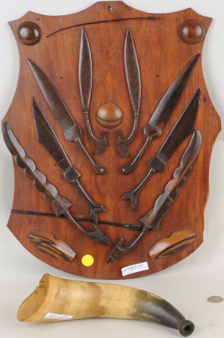 Display Group Tribal Knives & Weapons (1 of 4)