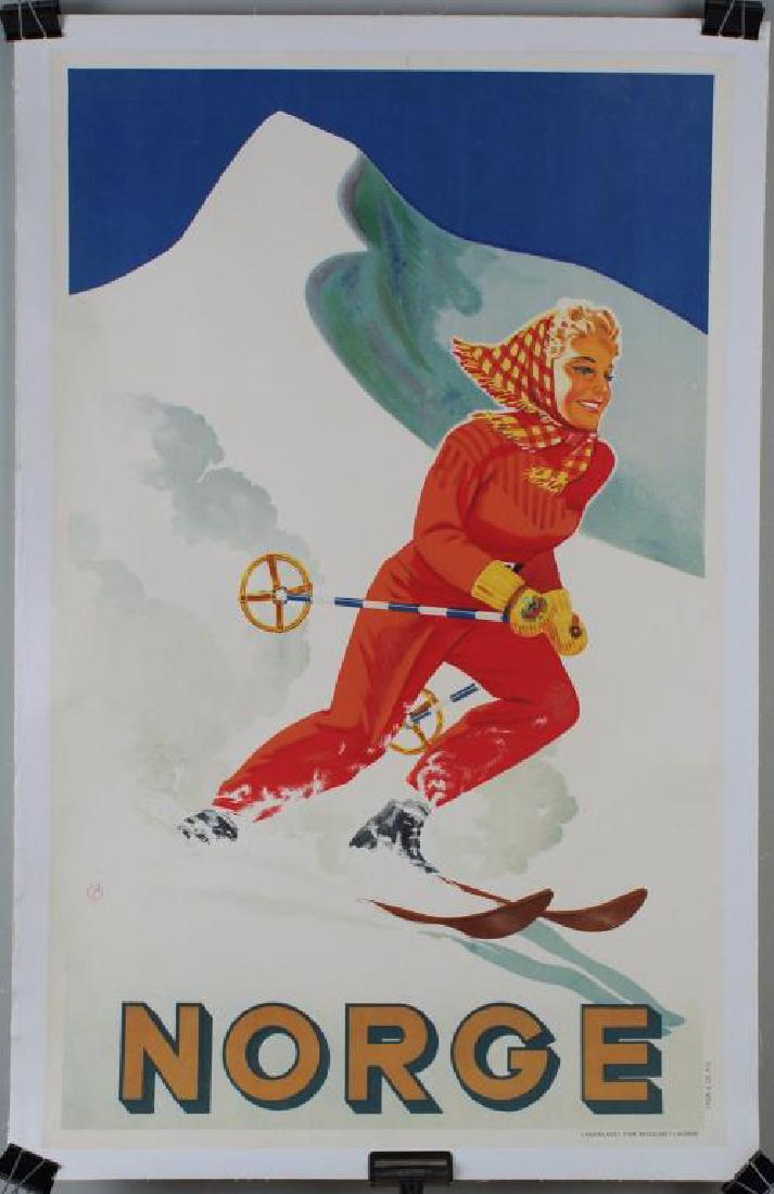 Vintage Norge Travel Poster (1 of 4)