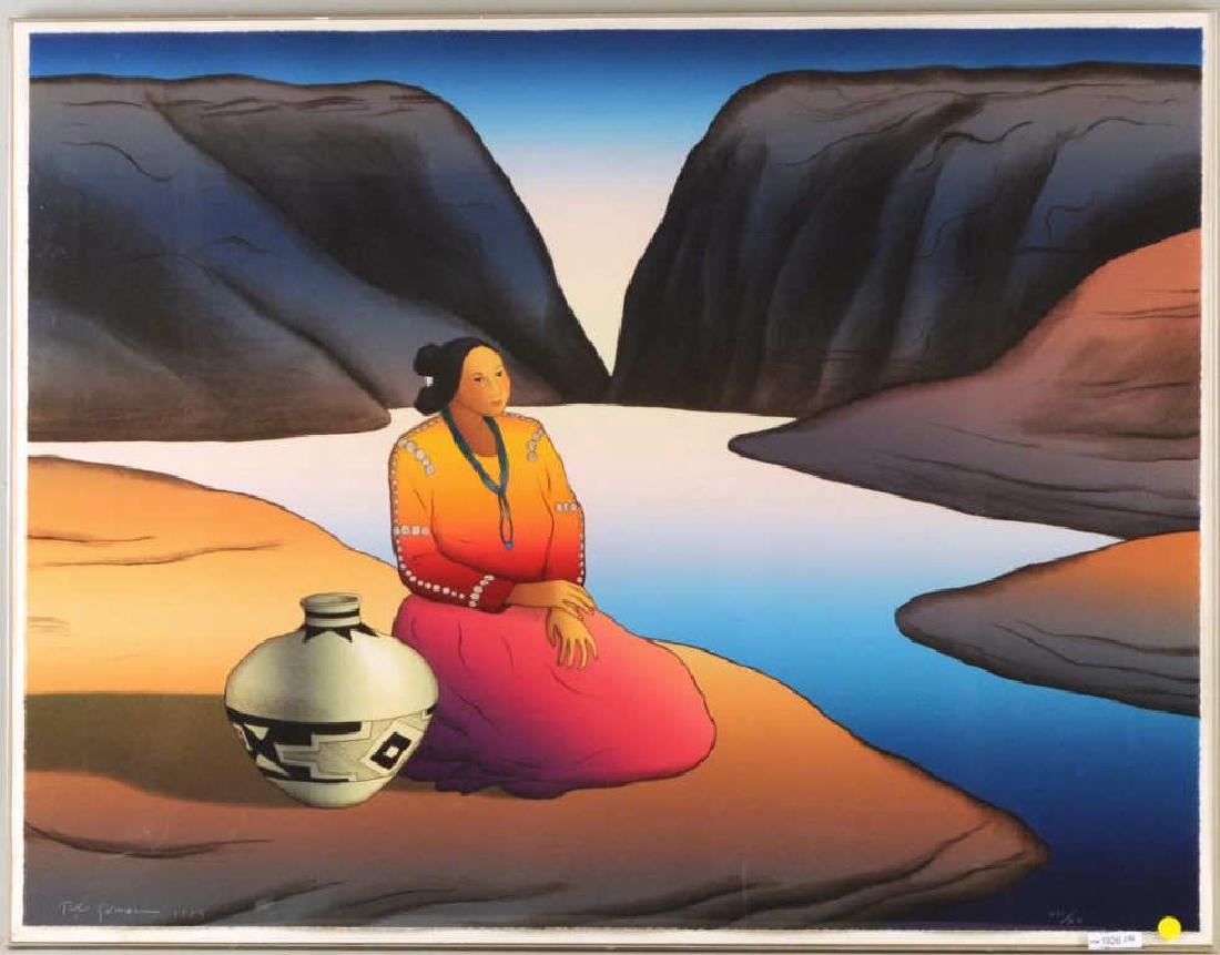 R.C. Gorman, "Untitled" Lithograph (1 of 5)