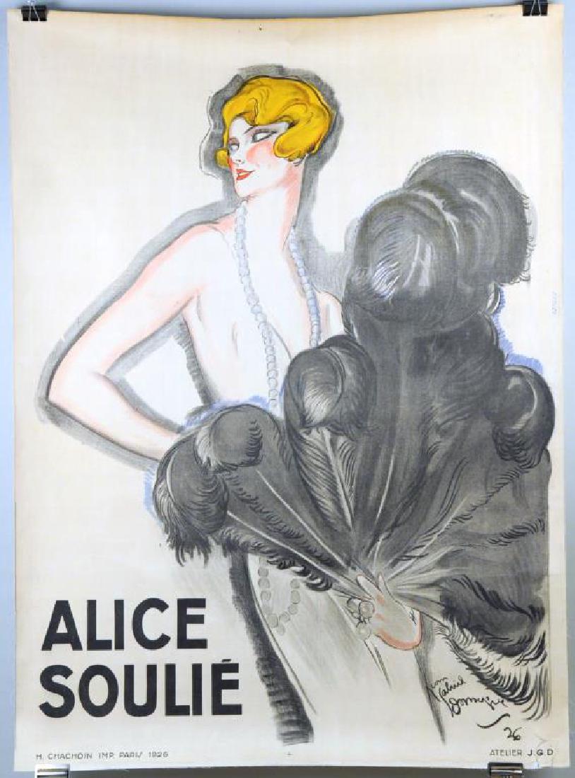 Jean Gabriel Domergue Alice Soulie Poster (1 of 4)