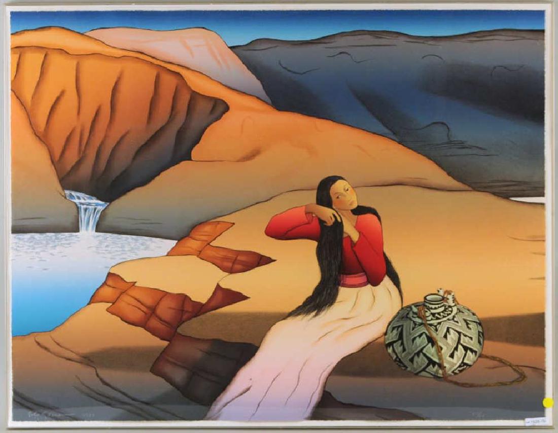 R.C. Gorman "Untitled" Lithograph (1 of 6)