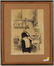 Charles Saxon "Lady With Casserole" MM/Paper