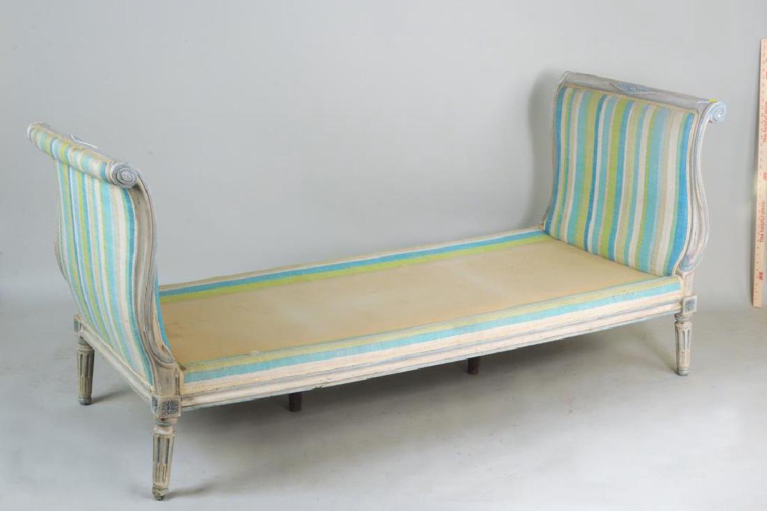 Louis XVI Style Painted Day Bed (1 of 9)