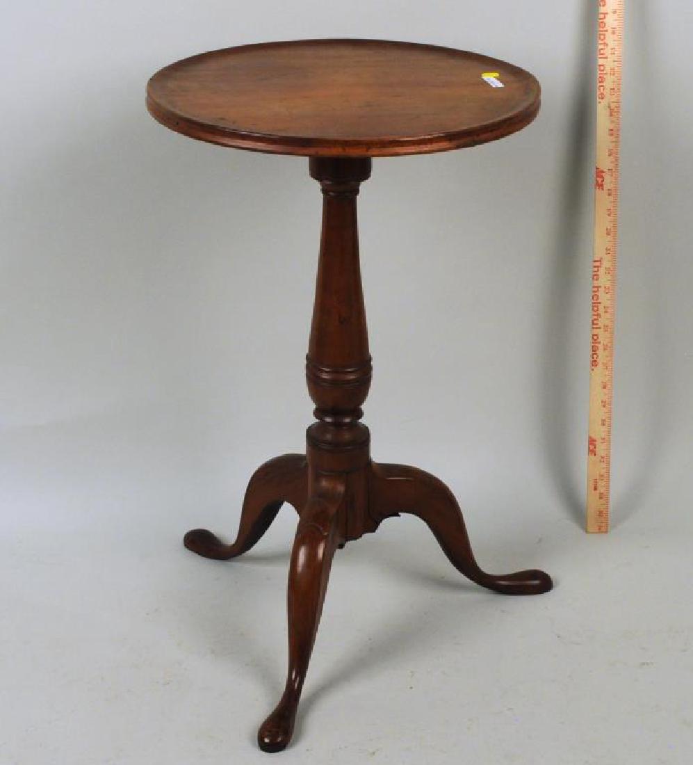 Queen Anne Cherry Dish Top Candlestand (1 of 6)