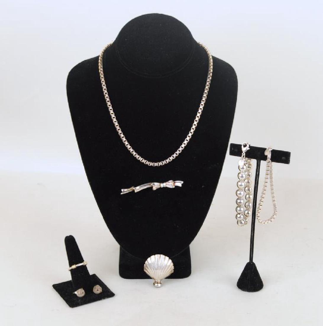 Group Seven Sterling Tiffany Jewelry Items (1 of 9)