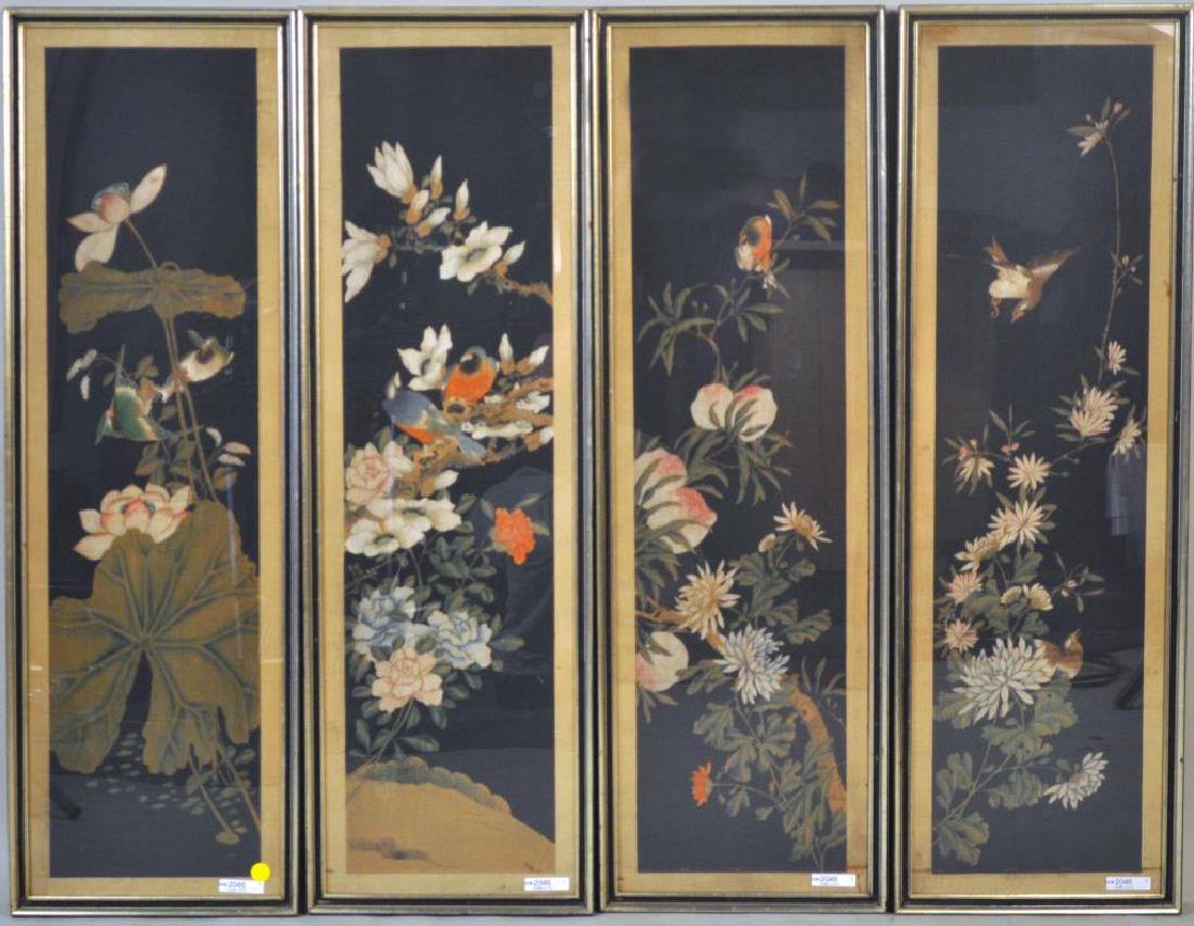 Four Framed Chinese Paintings (1 of 2)