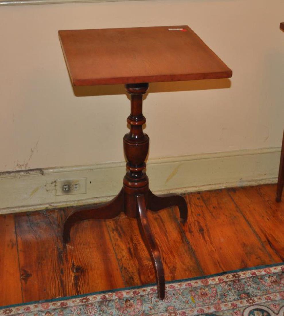 Federal Cherrywood Candlestand (1 of 2)