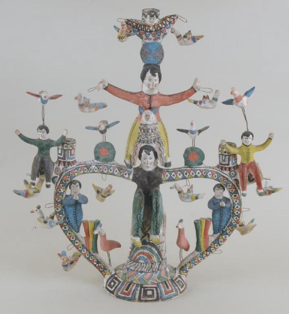 Vintage Mexican Pottery Candelabra (1 of 8)