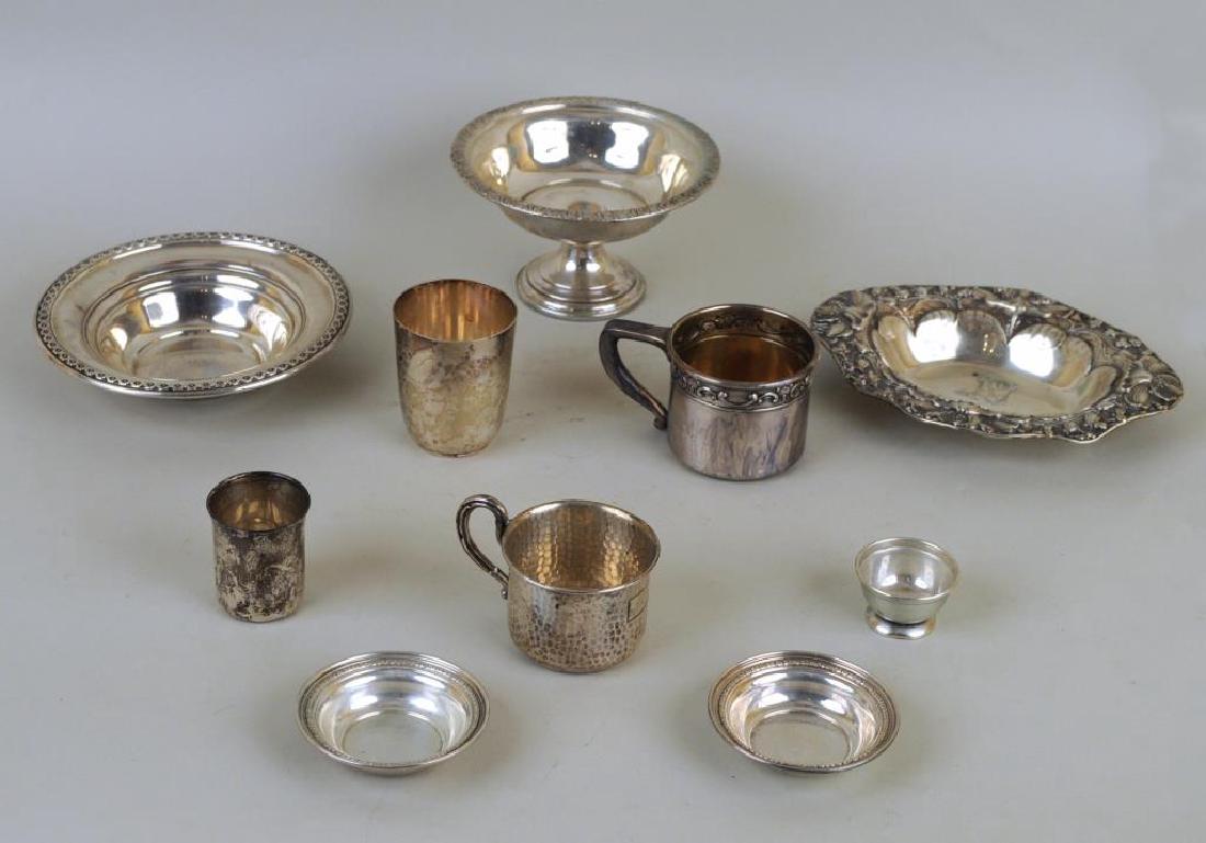 Group Sterling Holloware, Weighted Tazza (1 of 10)