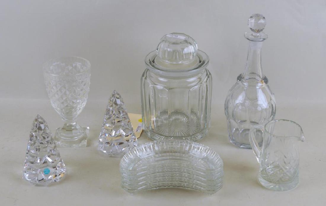 Estate Group Eleven Cut & Pressed Glass Items (1 of 10)