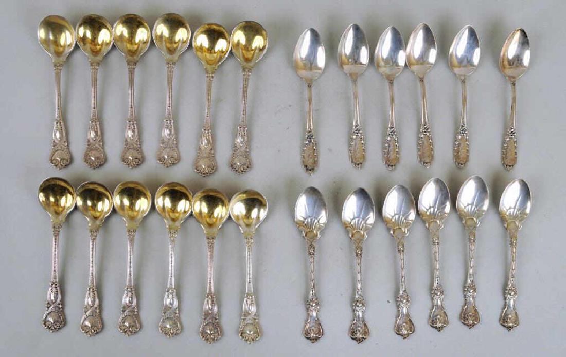 3 Groups Sterling Spoons, Monogrammed (1 of 4)