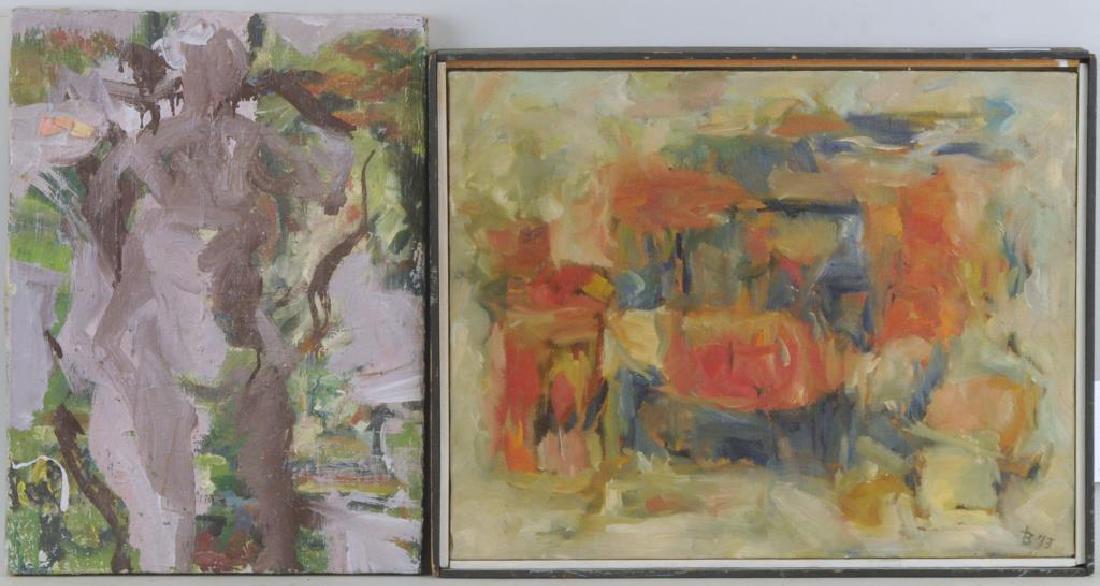 Two Tom Buchanan Oils On Canvas (1 of 5)