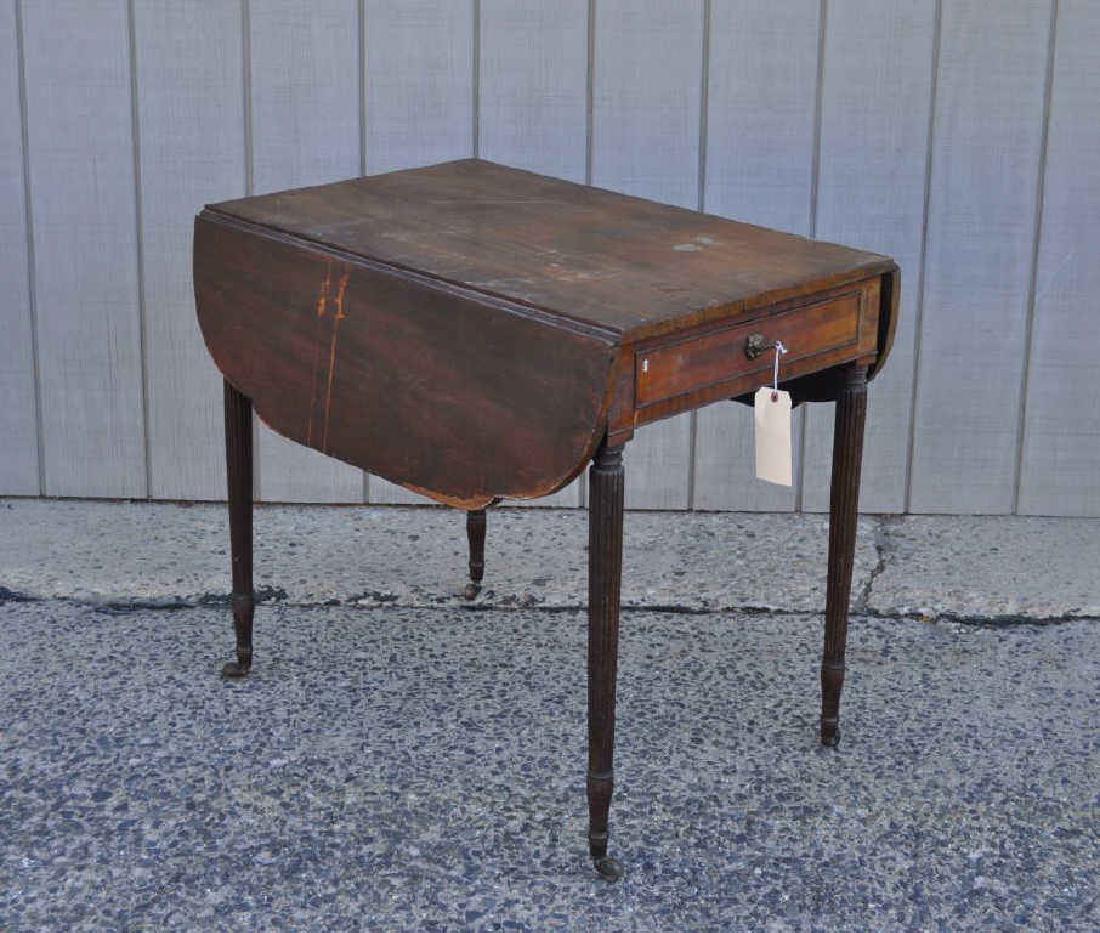 New York Sheraton Mahogany Pembroke Table (1 of 6)