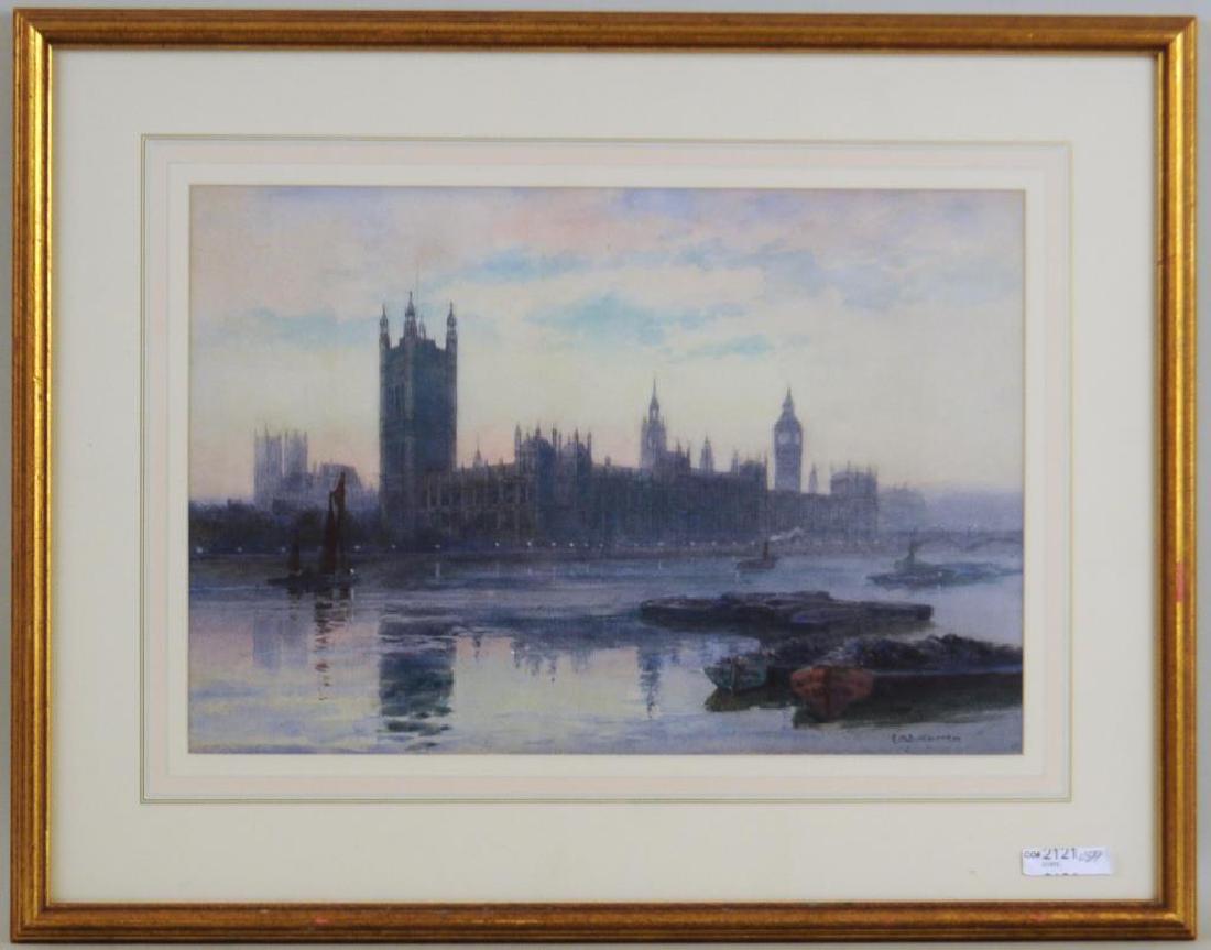 Emily B. Warren Watercolor "Big Ben" (1 of 7)