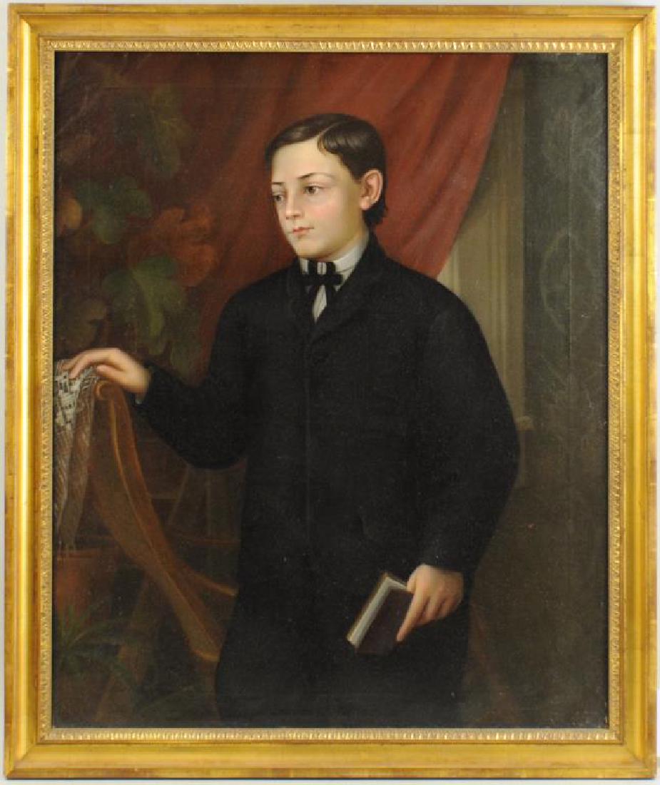 American School, Portrait Of  A Boy O/C (1 of 6)