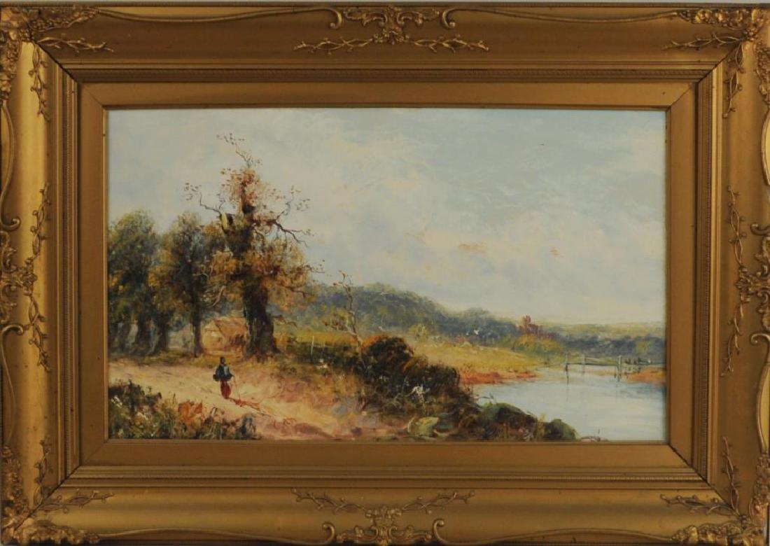 Continental School Landscape Scene O/B (1 of 2)