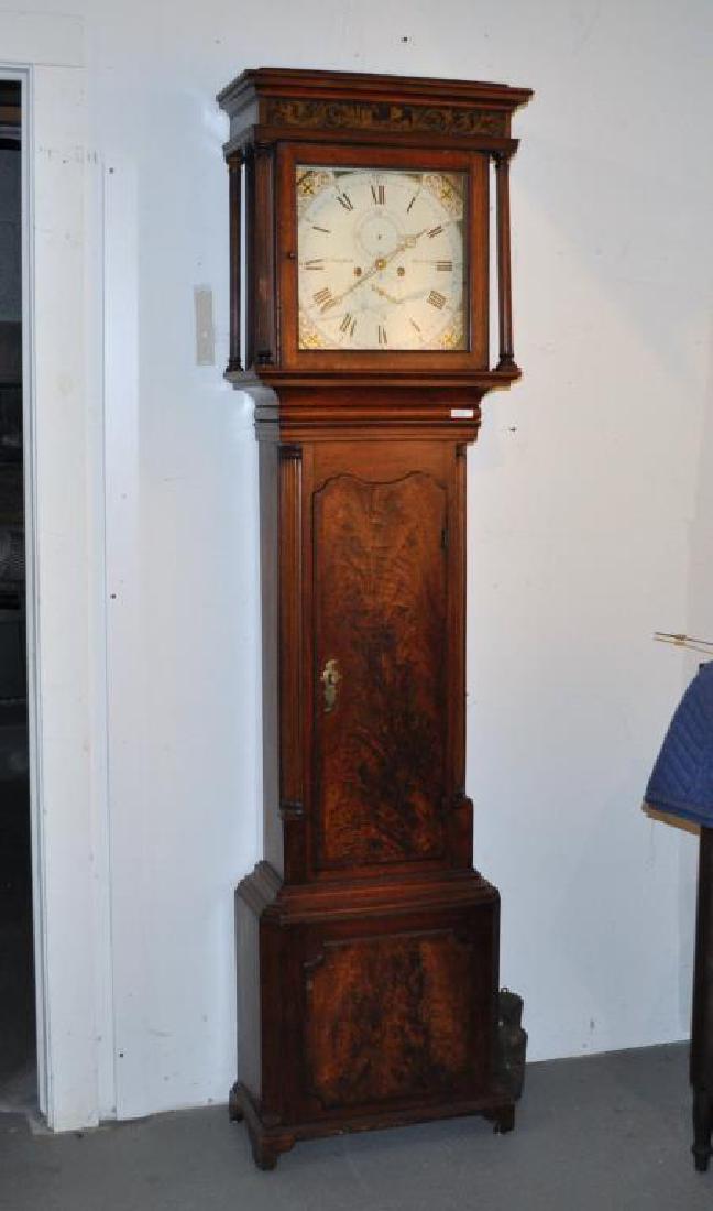 English Mahogany Tall Clock, S. Simpson, Preston (1 of 10)