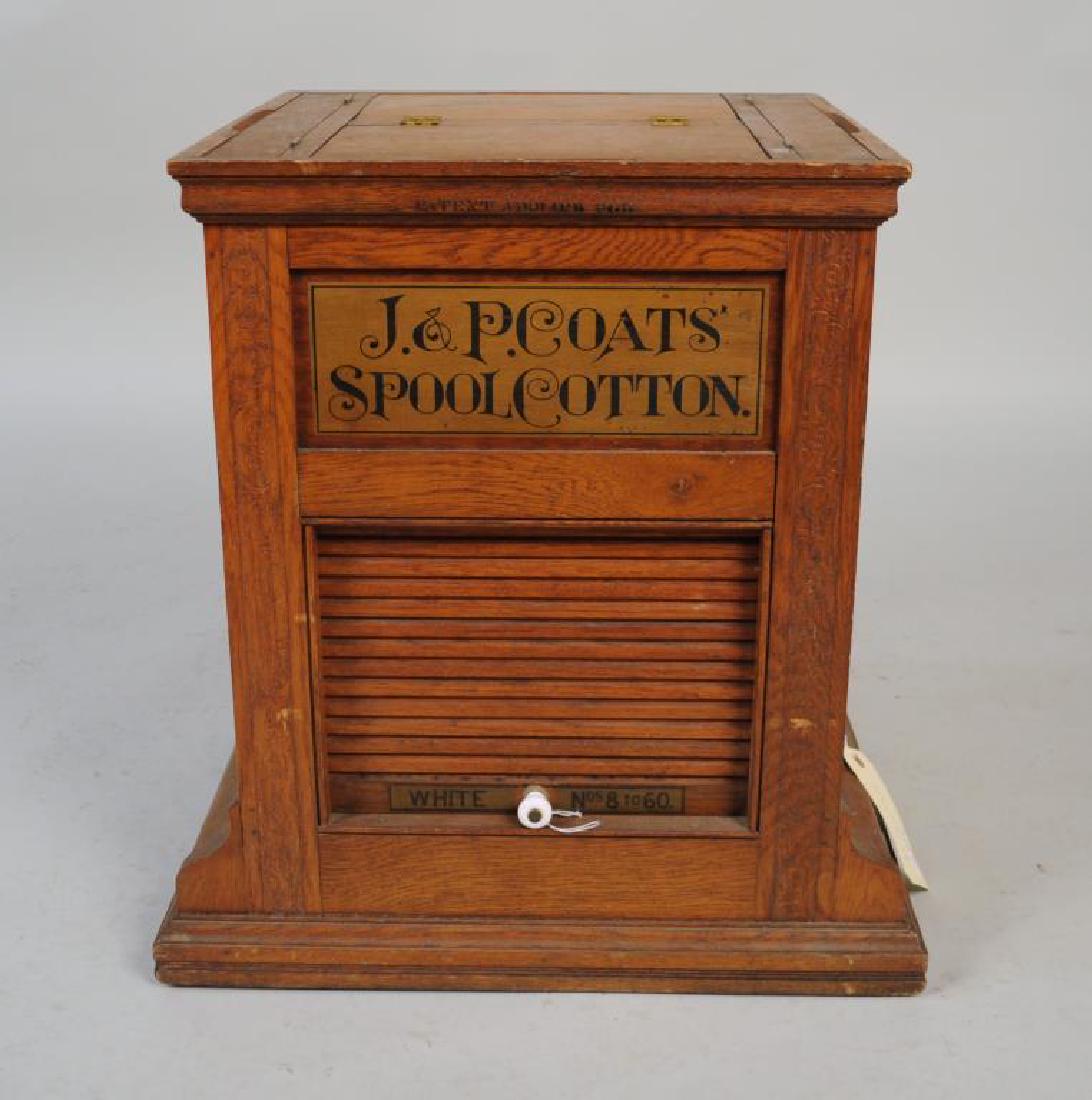 Vintage J.P. Coats Spool Cabinet (1 of 10)