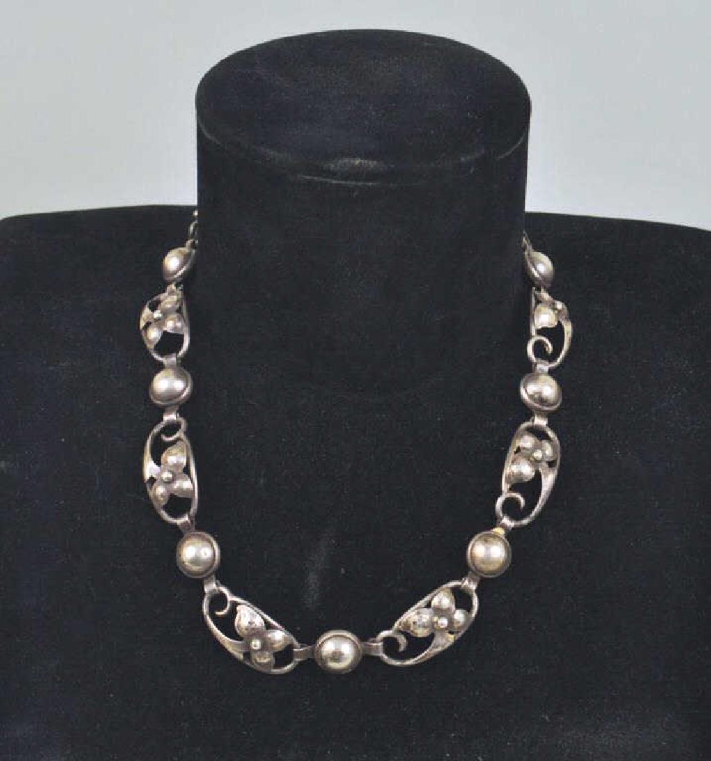 Georg Jensen Sterling Necklace (1 of 4)