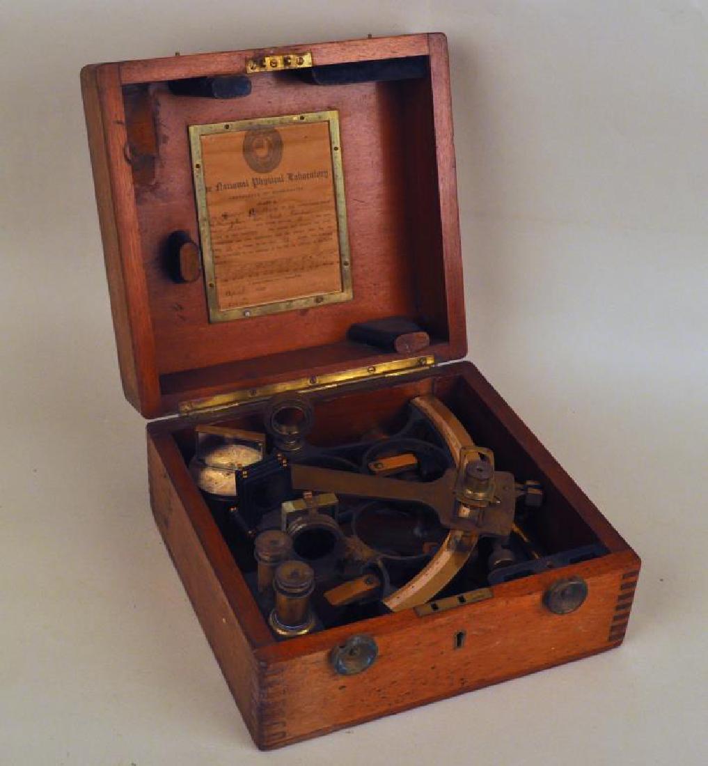 Vintage English Cased Sextant (1 of 7)