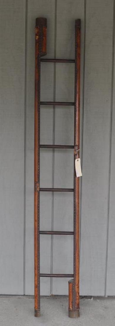 English Collapsible Library Ladder (1 of 5)