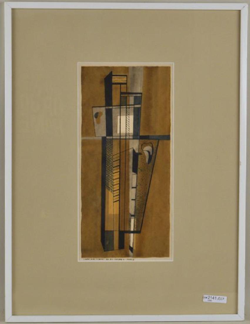 Edward Landon, Colored Serigraph "Lines & Forms" (1 of 5)