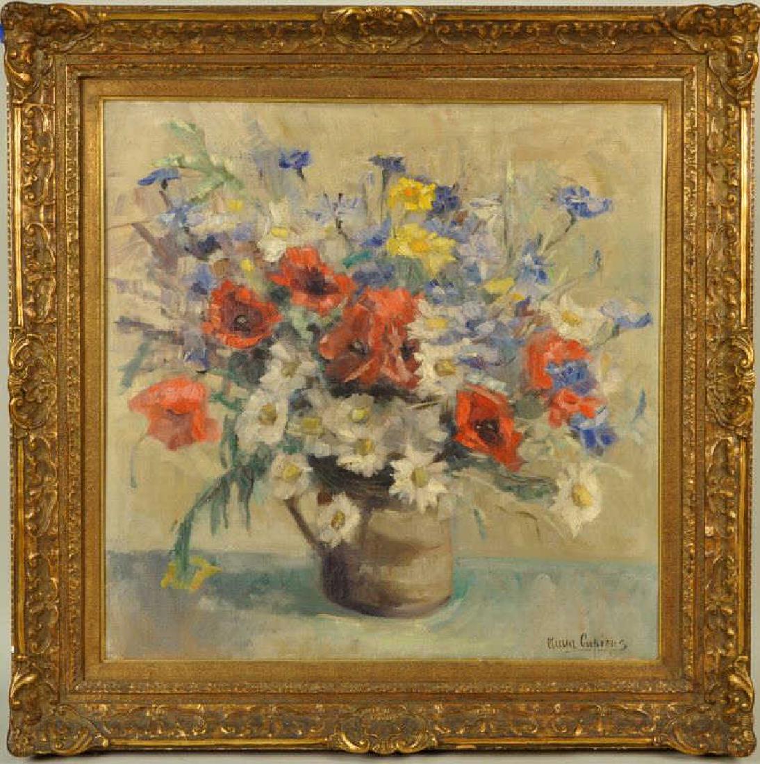 Anna Cuperus, Still Life With Flowers O/C (1 of 3)