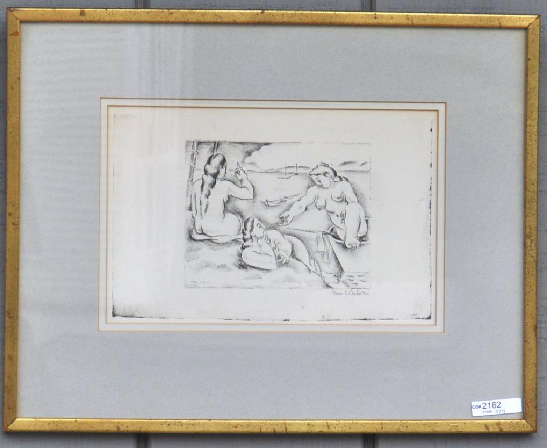 Max Weber, Print "Women And Water" (1 of 3)