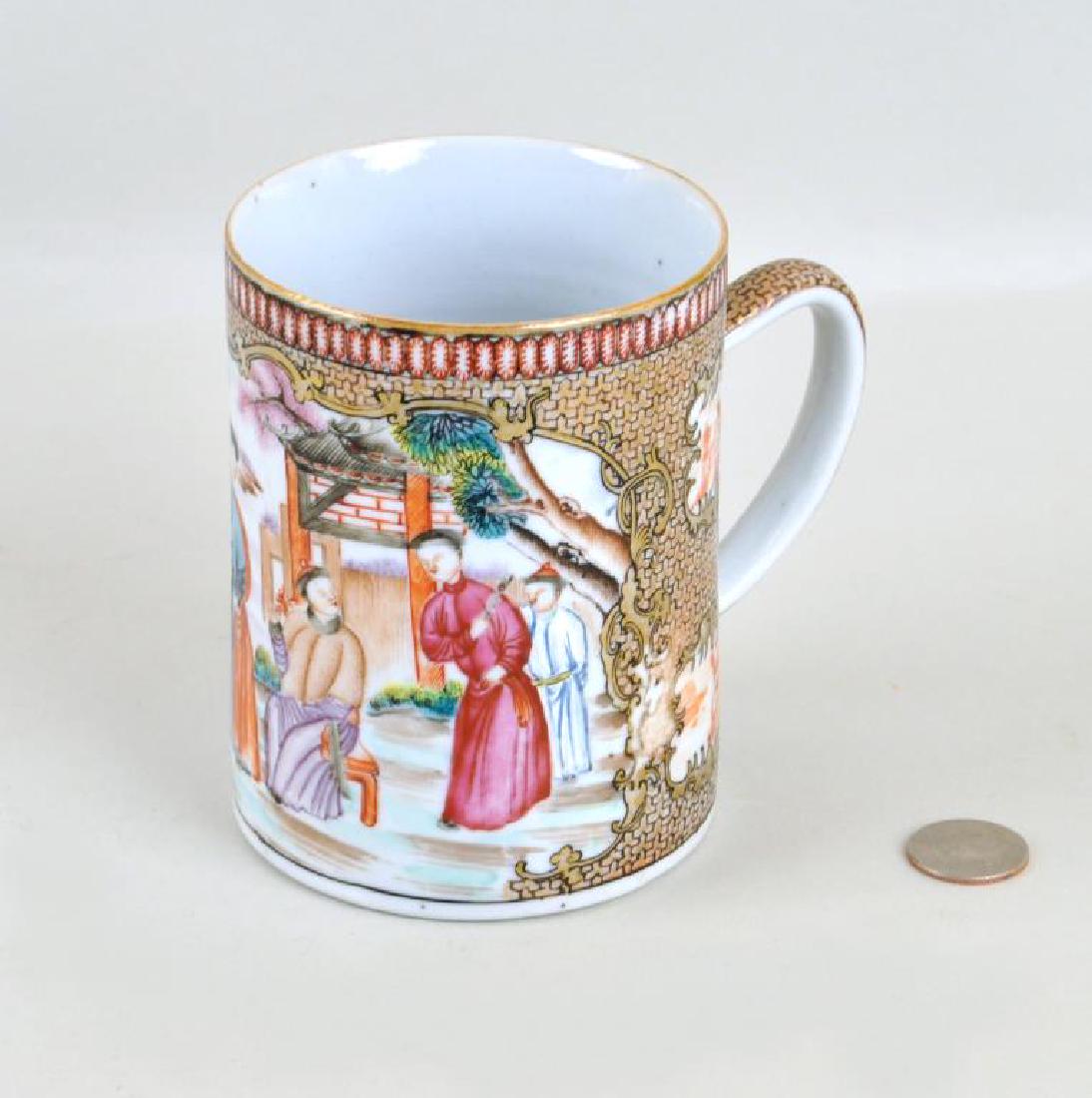 Chinese Export Mandarin Pattern Mug (1 of 7)