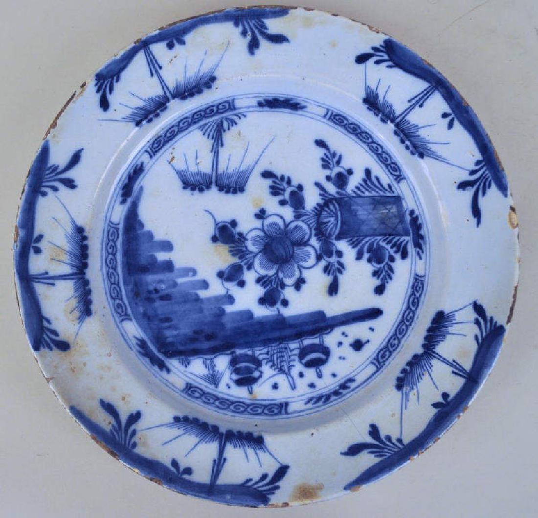 Dutch Delft Blue & White Charger (1 of 3)
