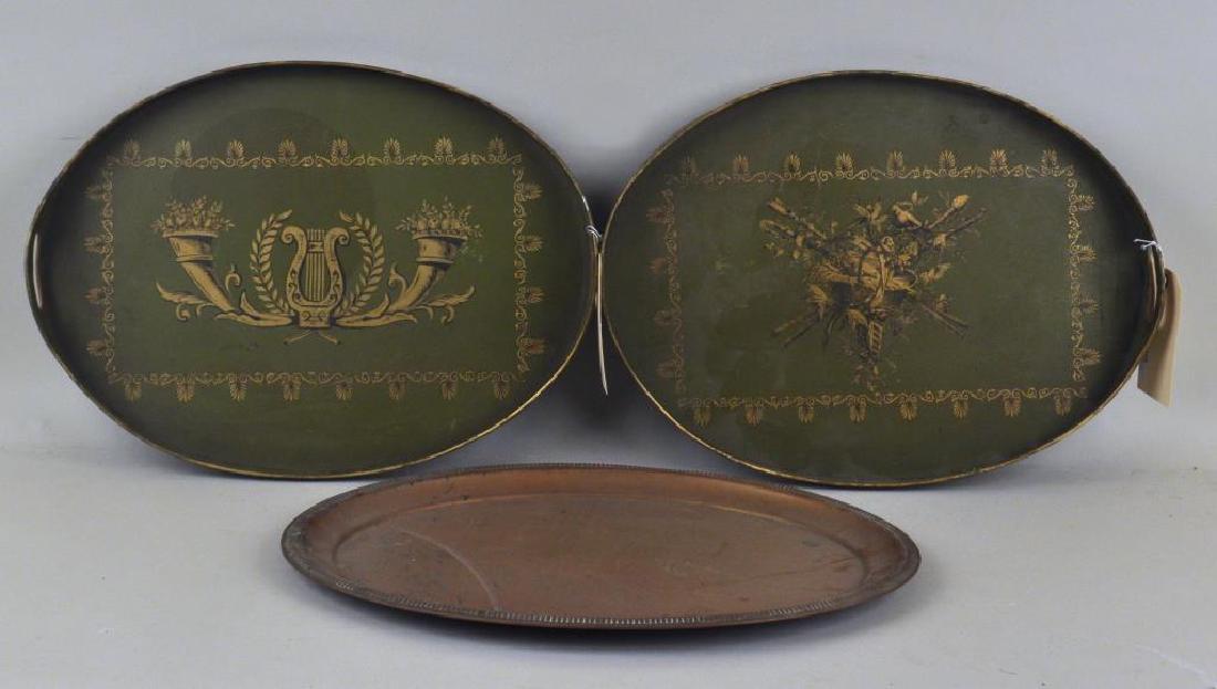 Group Three Antique Trays (1 of 8)