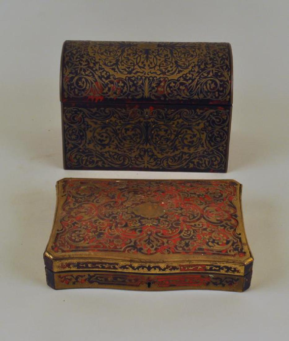 Continental Brass Inlaid Dome Top Box (1 of 5)