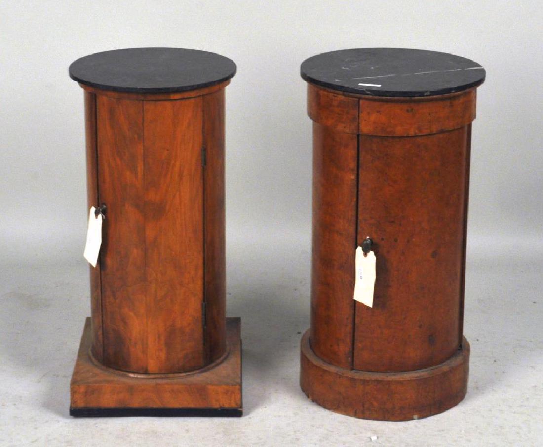 Two Biedermeier Round M/T Pot Tables (1 of 5)