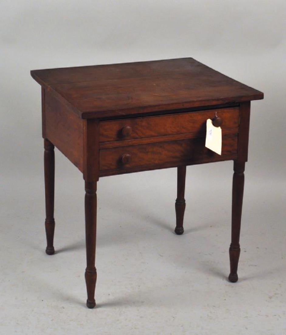 American Country Sheraton Grain Painted Table (1 of 6)