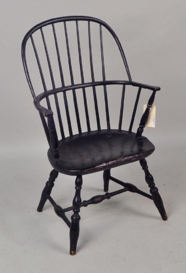 American Painted Bow Back Windsor Arm Chair (1 of 5)
