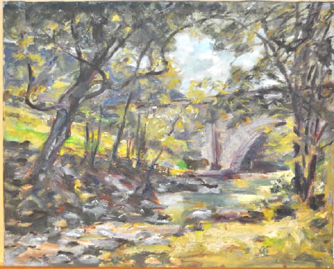 Att. Vernon Carrol Porter, O/C Landscape (1 of 3)