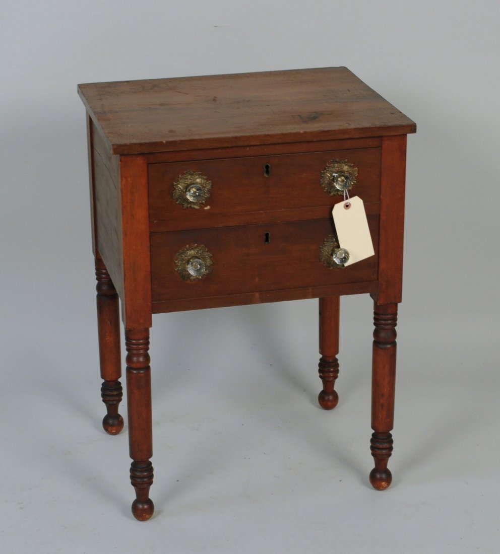 American Country Sheraton Two Drawer Stand (1 of 6)