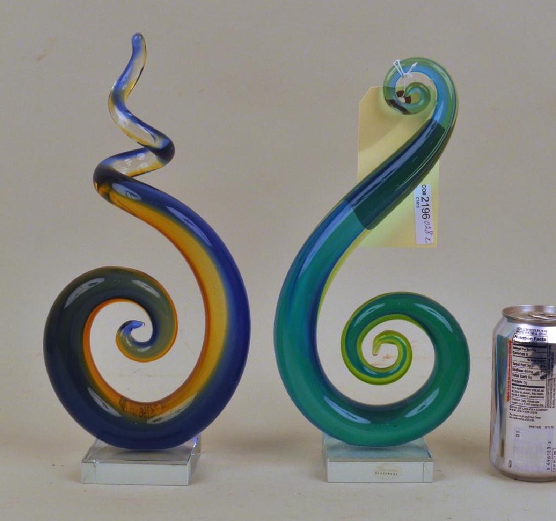 Two Modern Murano Glass Sculptures (1 of 4)