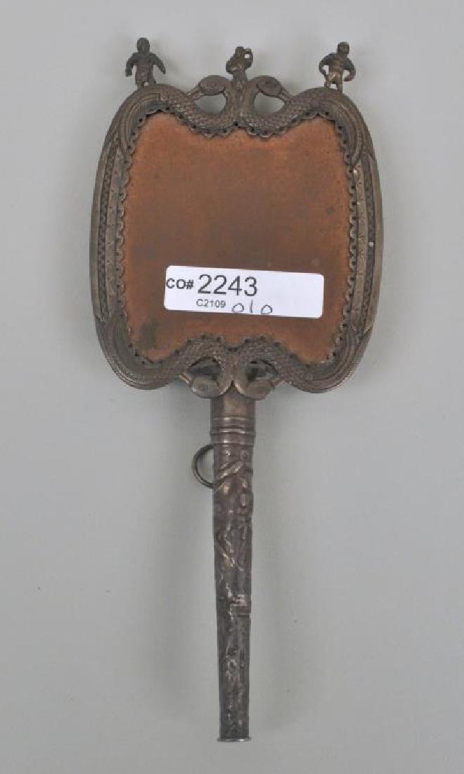 Small Dutch Silver Hand Mirror (1 of 8)