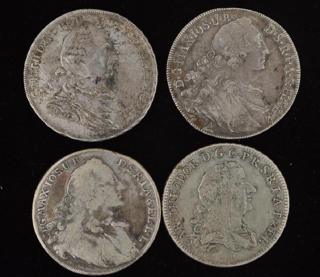 Four German States Silver Thalers (1 of 2)