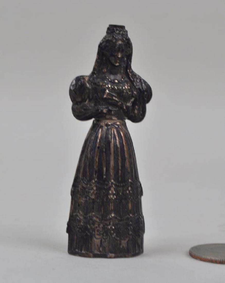 Early Continental Silver Figural Needle Case (1 of 5)